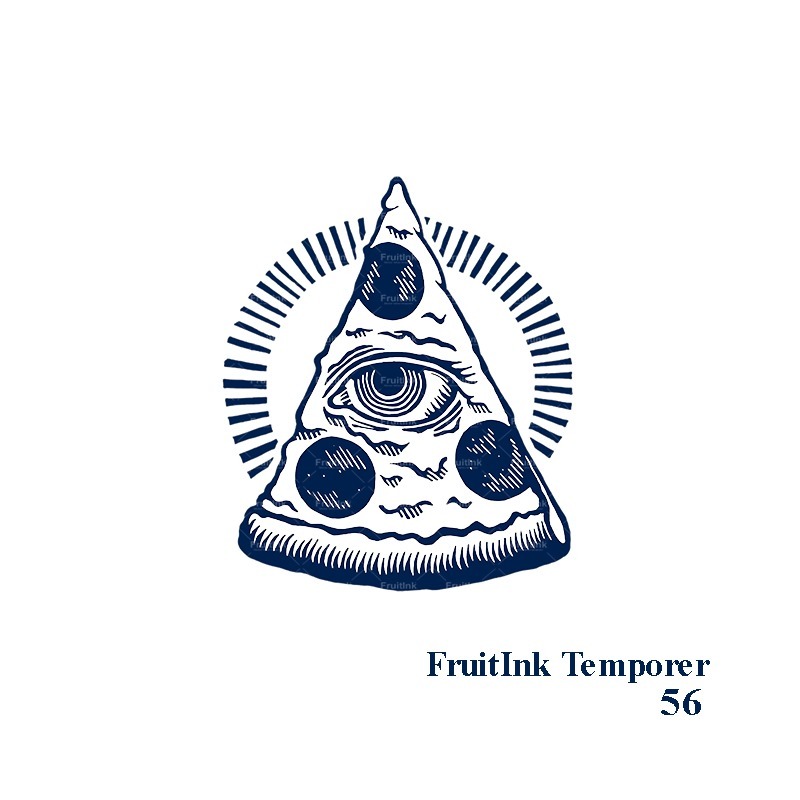 Stiker tato temporer semi permanen 56 motif iluminati - kingtattoostore
