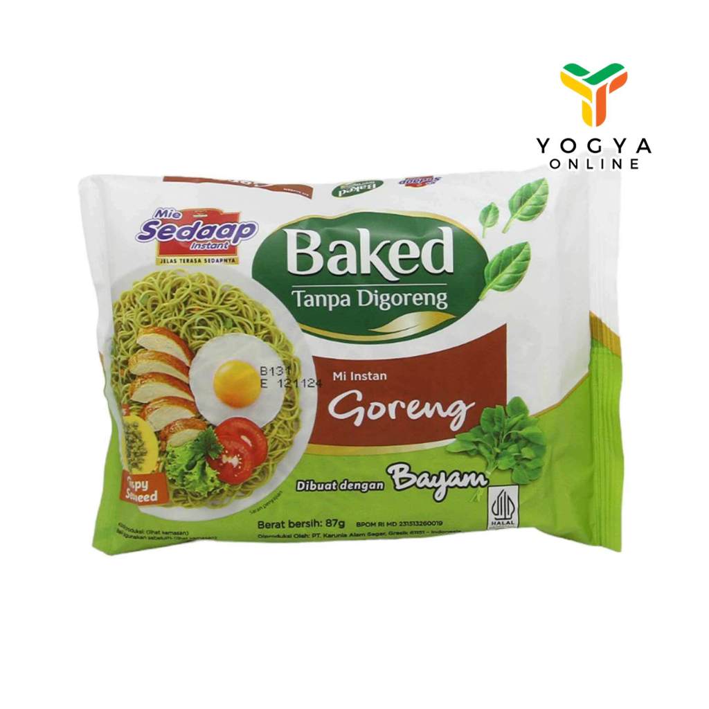 

Sedaap Baked Mie Instant Goreng 87 Gr