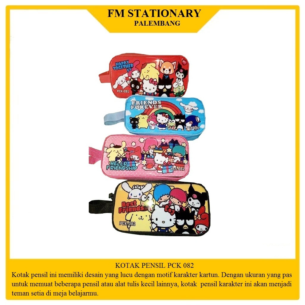 

SANRIO FRIENDS PENCIL CASE / KOTAK PENSIL SANRIO