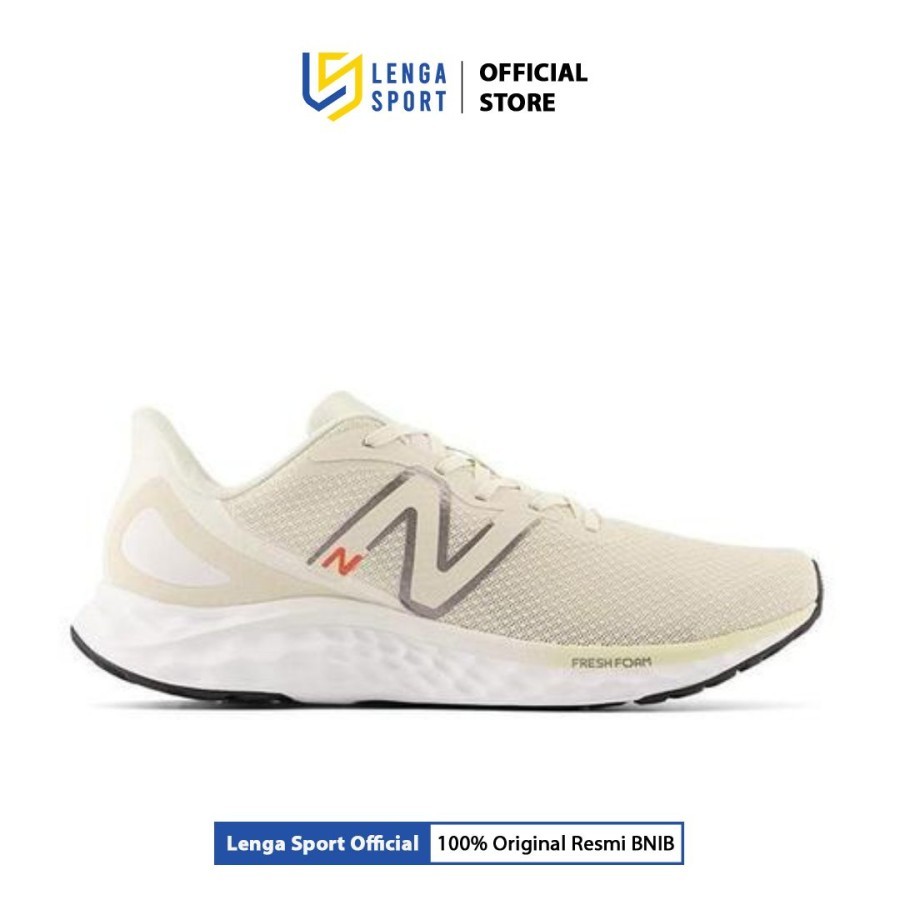 Sepatu Lari Pria NB Fresh Foam Arashi V4 - Cream (MARISCT4) Original