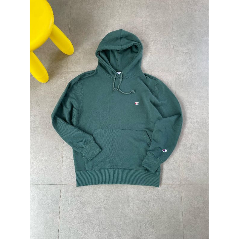 Champion Hoodie Japan Market Basic Logo Green [C3 - Q107] 100%Original