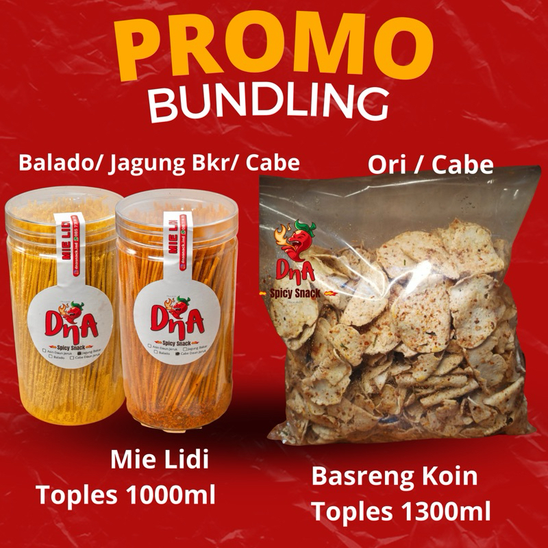 

PAKET BUNDLING MIE LIDI 1000ml & BASRENG KOIN 1300ml