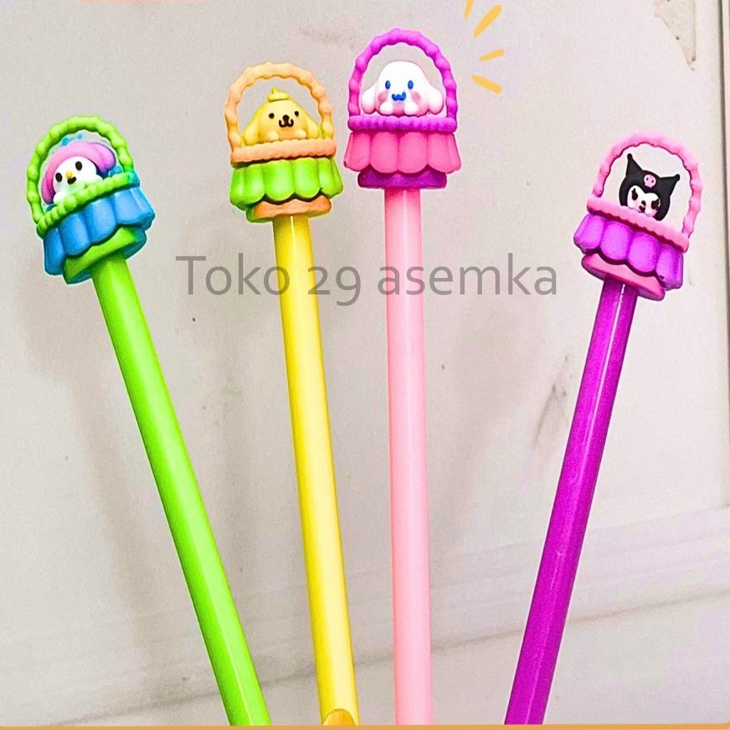 

PULPEN GEL KERANJANG SANRIOO PGK-1546 PEN PENA BOLPEN BOLPOIN LUCU ANAK ALAT TULIS SEKOLAH