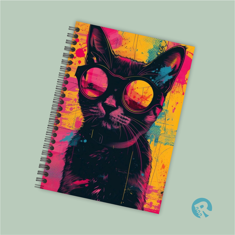 

Ringbook Softcover A5 Buku Catatan Garis/Polos KUCING VERSI 2PART1