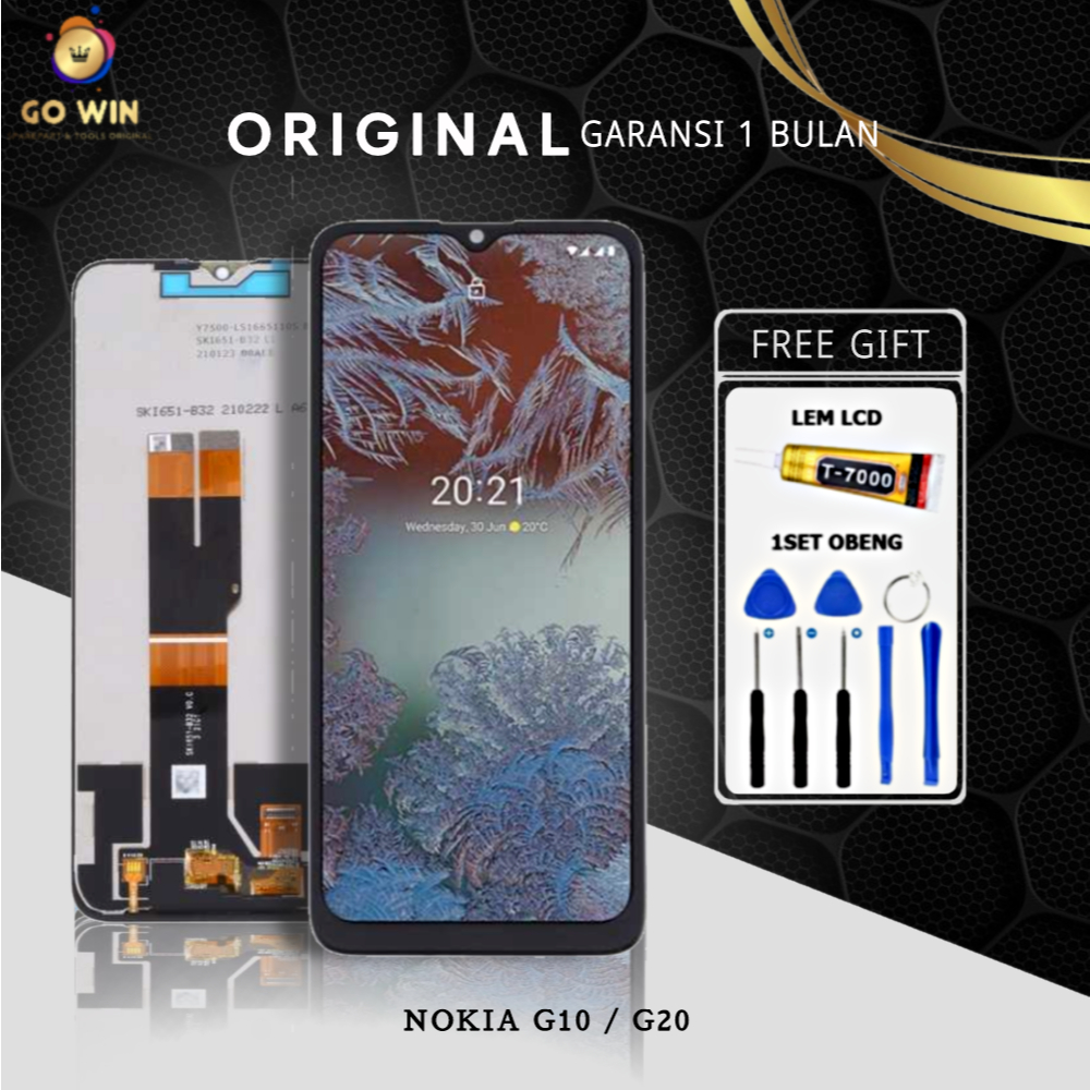 ORIGINAL LCD NOKIA G10 / G20 FULLSET TOUCHSCREEN
