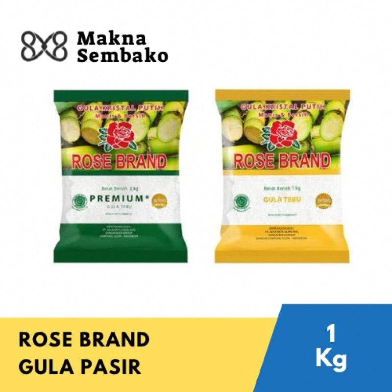 

ROSE BRAND GULA PASIR TEBU - 1 pcs