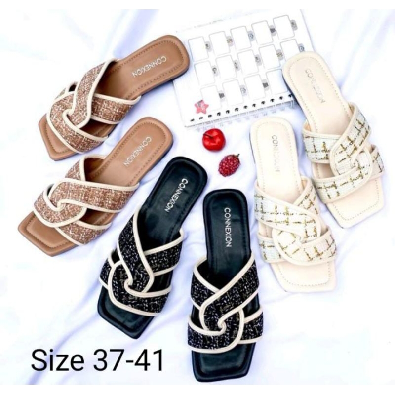 Sandal St. Yves / sandal wanita / sandal cewek branded / sandal branded matahari