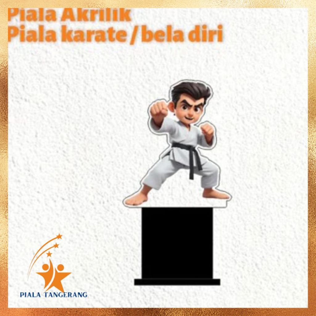 Piala karate piala Bela diri Piala silat Custom