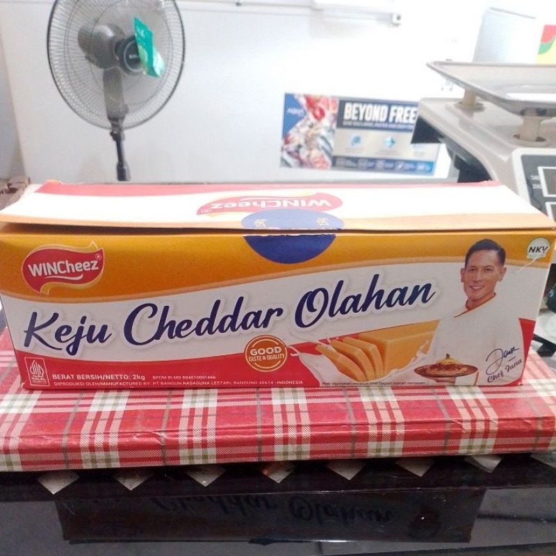 

Keju Cheddar Olahan ( WINCheez)