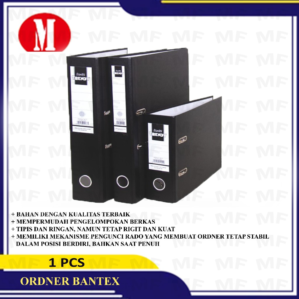 

Ordner Bantex Trendy a5 Kwitansi Folio 5cm Folio 7cm