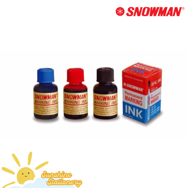 

SNOWMAN Permanent Marker Refill / Refill Spidol Permanen MIG-20