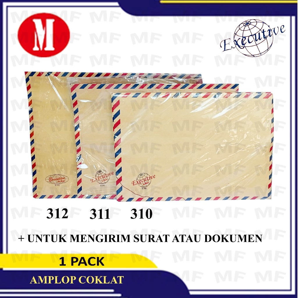 

Amplop Coklat Tali 310, 311, 312