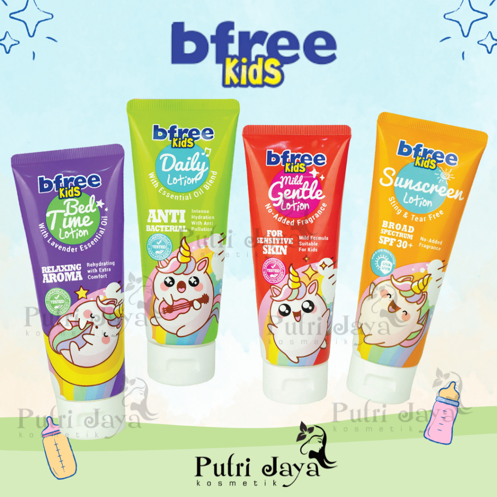 BFREE KIDS Sunscreen Lotion | Hand&Body Lotion Anak-Anak