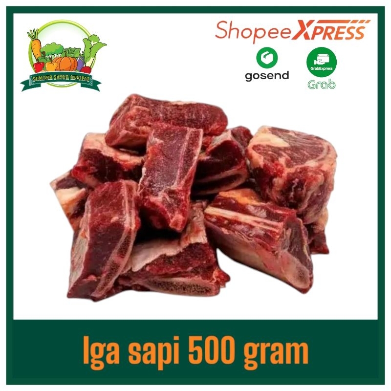 

Iga sapi lokal ±500 gram - KIRIM INSTAN