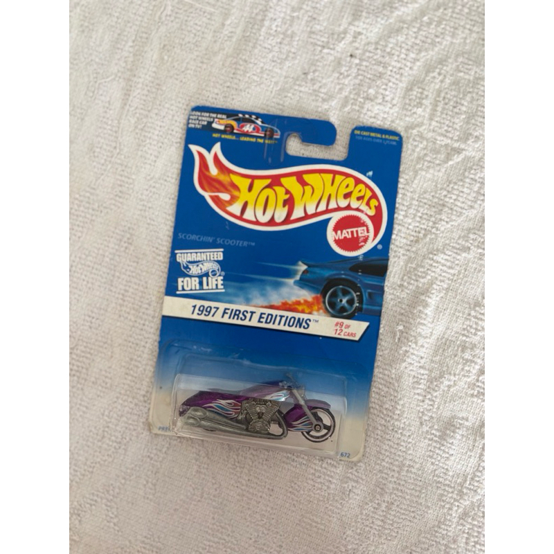 Hot wheels 1997 First Editions scorchin scooter