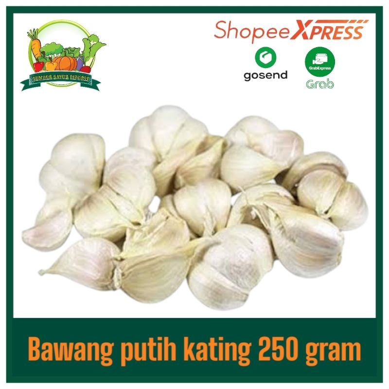 

Bawang putih kating 250 gram - KIRIM INSTAN
