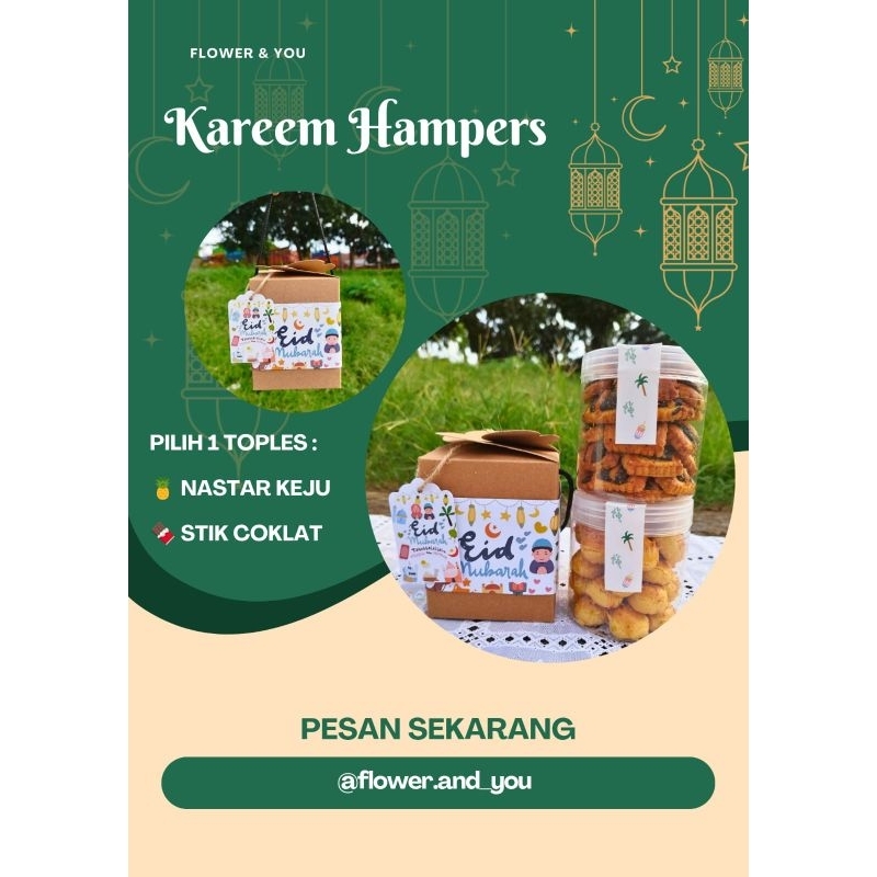 

HAMPERS LEBARAN/PARCEL LEBARAN/KUE KERING PALEMBANG