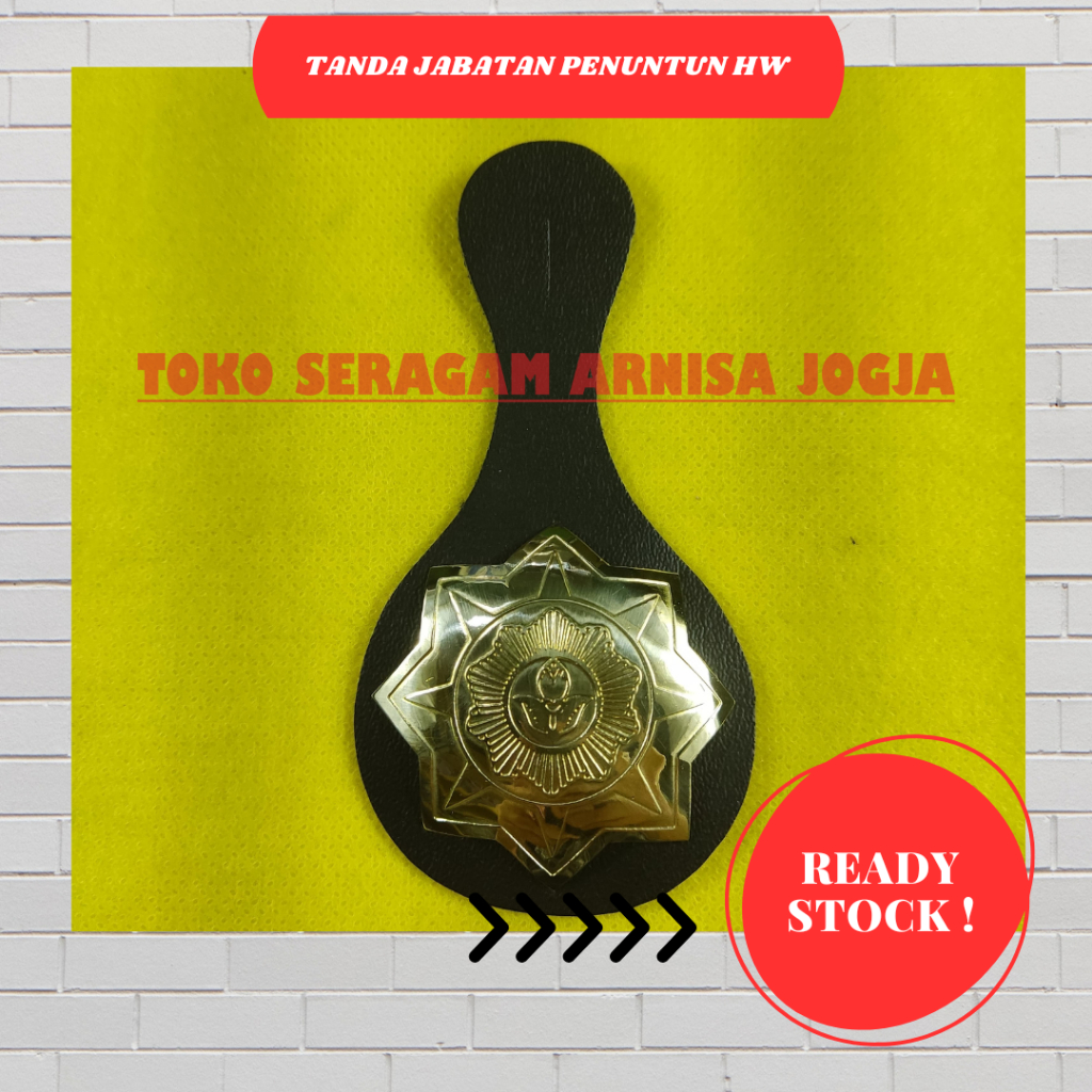 [BISA COD] Tanda Jabatan Penuntun (Hizbul Wathan) | Tanda Penuntun HW | Tanda Jabatan Penuntun HW