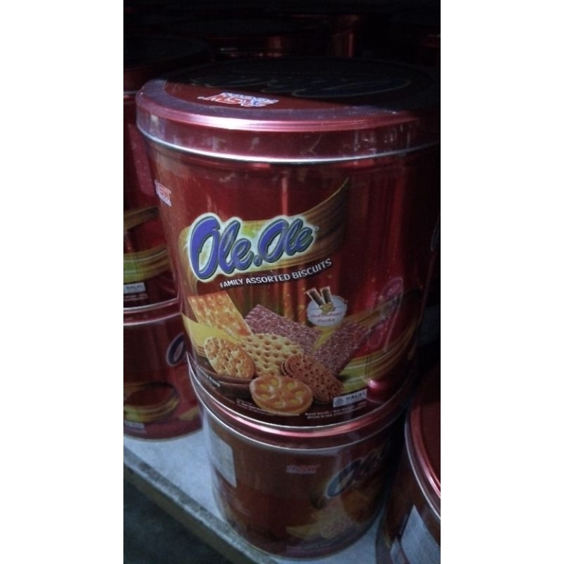 

Biskuit Ole-ole 250gram/Kaleng Perdus