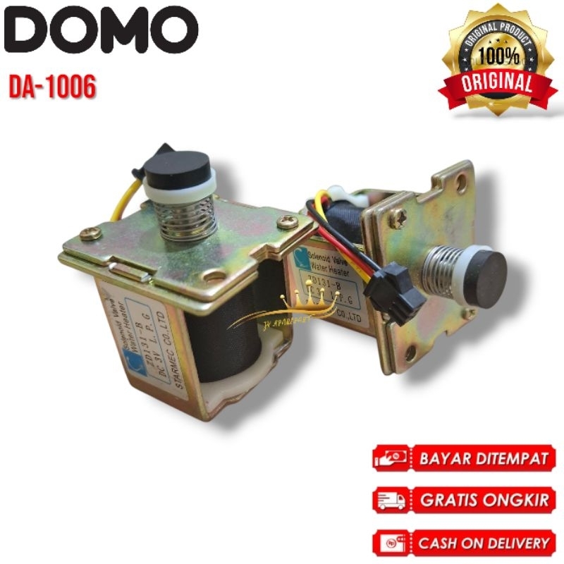 SELENOID VALVE DOMO DA-1006 Solenoid Water Heater GAS LNG Pemanas Air LPG DA1006 Quality