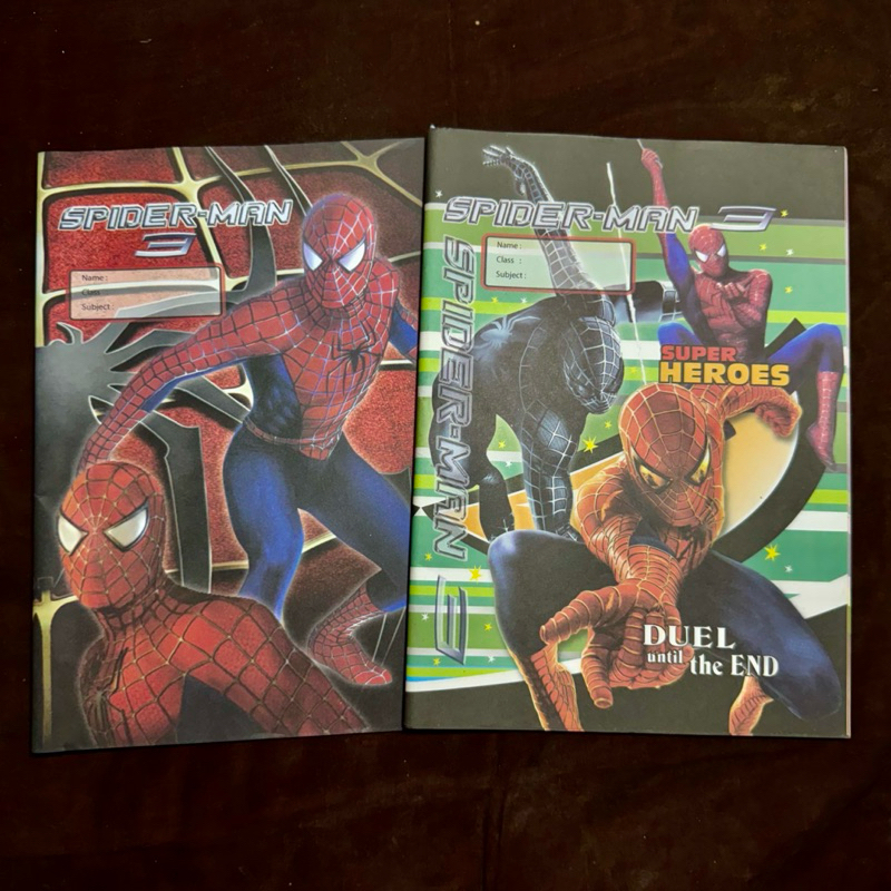 

[ ready stock ] Limited Edition Sampul Buku Kertas Cover A4 Samak Spider-Man untuk buku tulis A5 anak sekolah super heroes pelindung book new rare item alat Tulis Perlengkapan paper craft