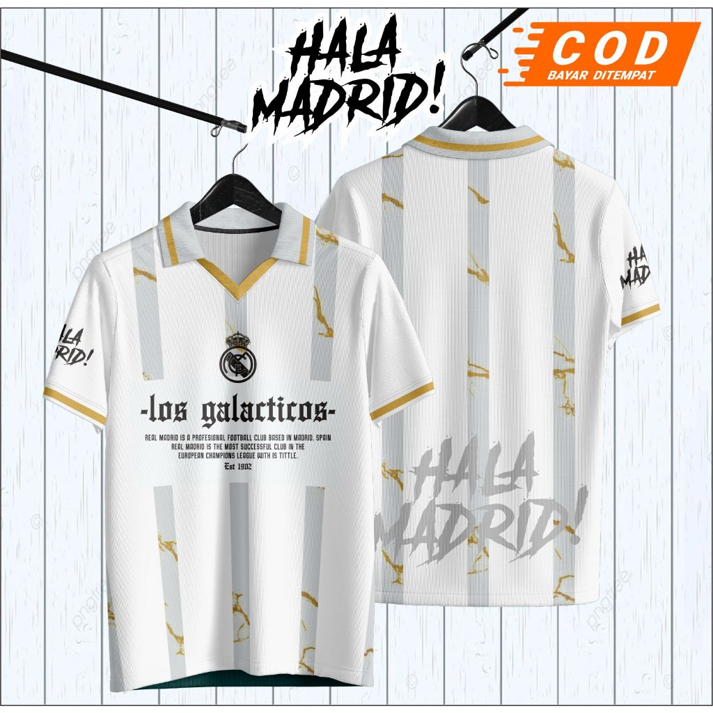 Jersey real madrid  KAIN EMBOS fens baju real madrid fantasy kaos real madrid