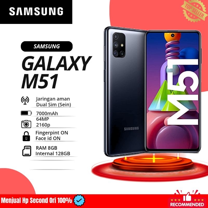 Samsung Galaxy M51 ex Sein Second ori
