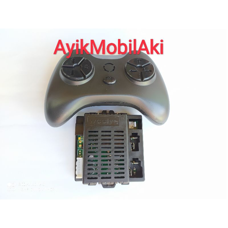 Receiver Weeley RX89 6V & RX60 + Remote Hitam Weeley Untuk Mobil Aki, Jeep Aki Dan Motor Aki, Aki OR
