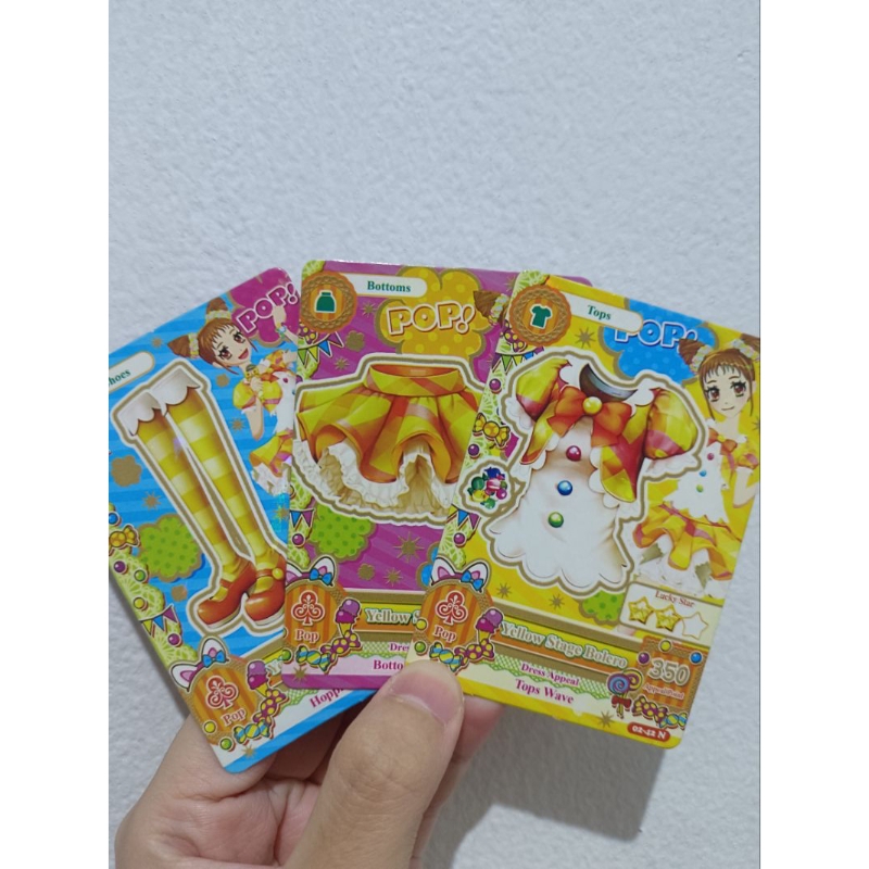 Aikatsu Card Yellow Stage Edition