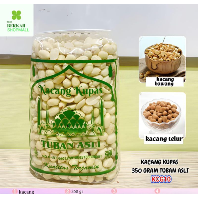 

KACANG KUPAS MENTAH ASLI TUBAN KUALITAS SUPER PILIHAN KEMASAN 350gr