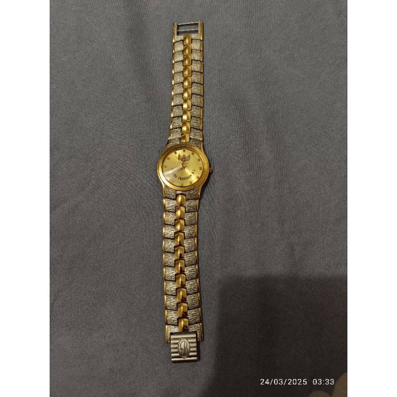 jam tangan vintage antik 23K GOLD PLATED rare model