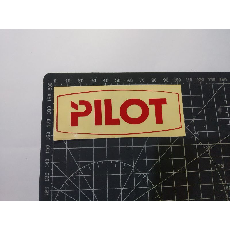 

stiker cutting pilot