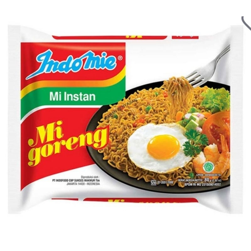

Indomie goreng 1 dus