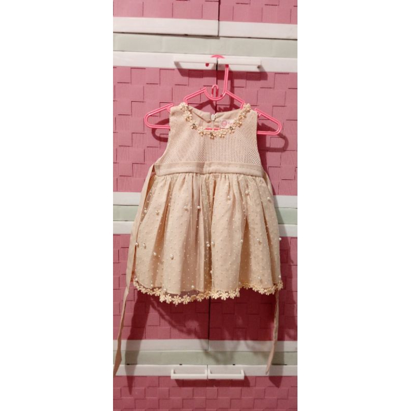 Gaun Bayi/Dress Bayi/Baju Lebaran Bayi/Baju Ulang Tahun/Baju Pesta/Baju Acara Bayi