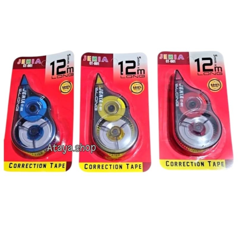 

Tipe x Jenia Correction Tape 12 Meter Roll