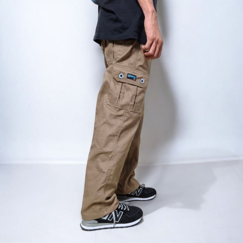 Skena Loosepant Celana panjang cargo premium kanvas original outfit celana panjang pria celana skena