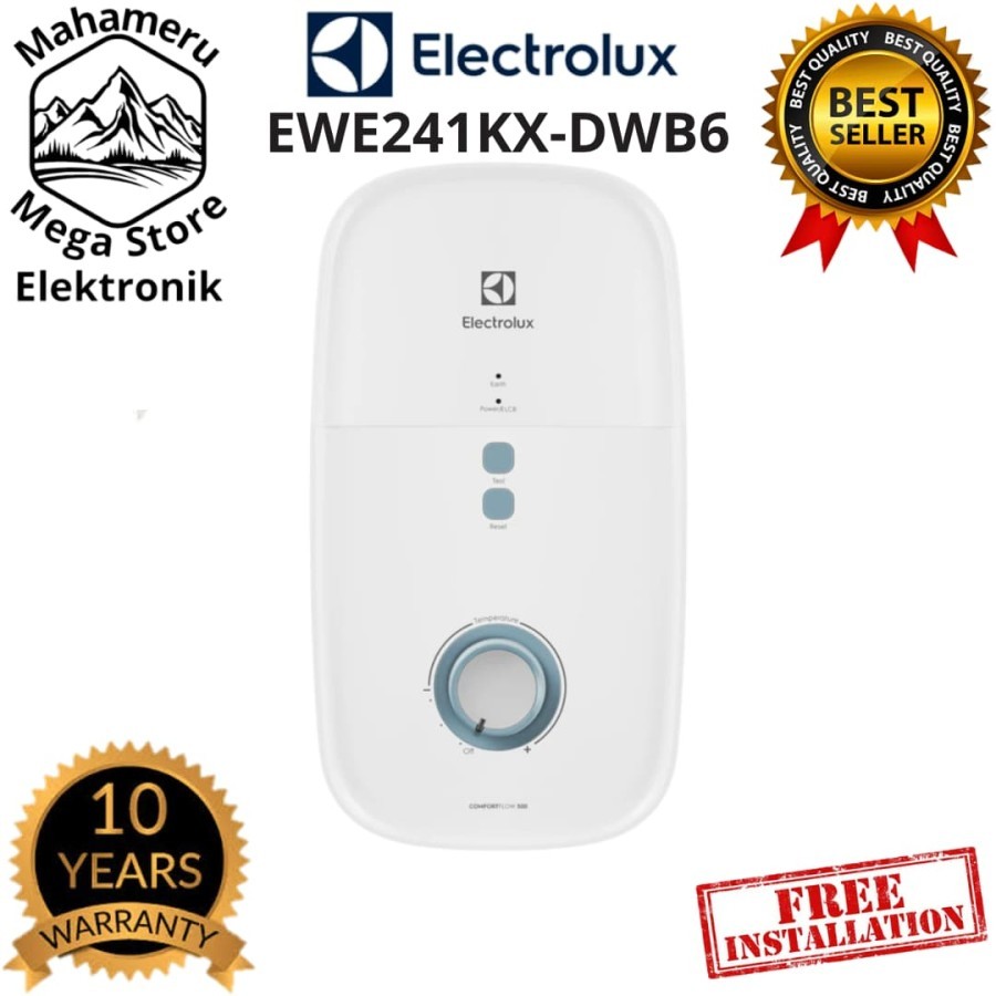 Water Heater Electrolux EWE241KX-DWB6 Instant Water Heater