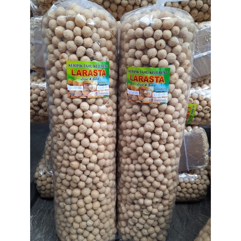 

Kerupuk Tahu Bulat LARASTA (Ecer)