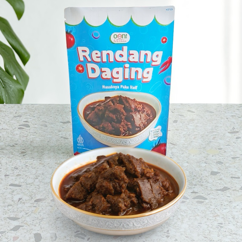 

Lauk Kemasan Rendang Daging Pariaman
