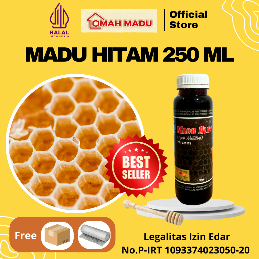 

Madu Hitam 250 Ml Omah Madu Madu Asli Madu Murni Madu Super Madu Original Madu Alami