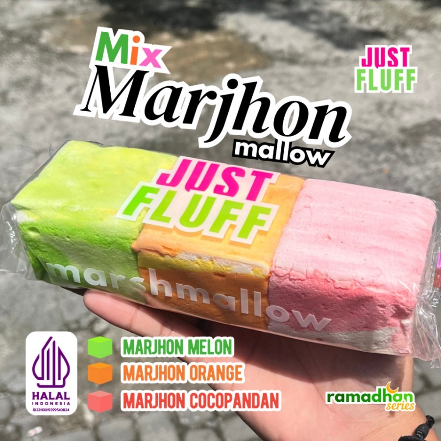 

MARSHMALLOW RAMADHAN SERIES JUSTFLUFF [HALAL]