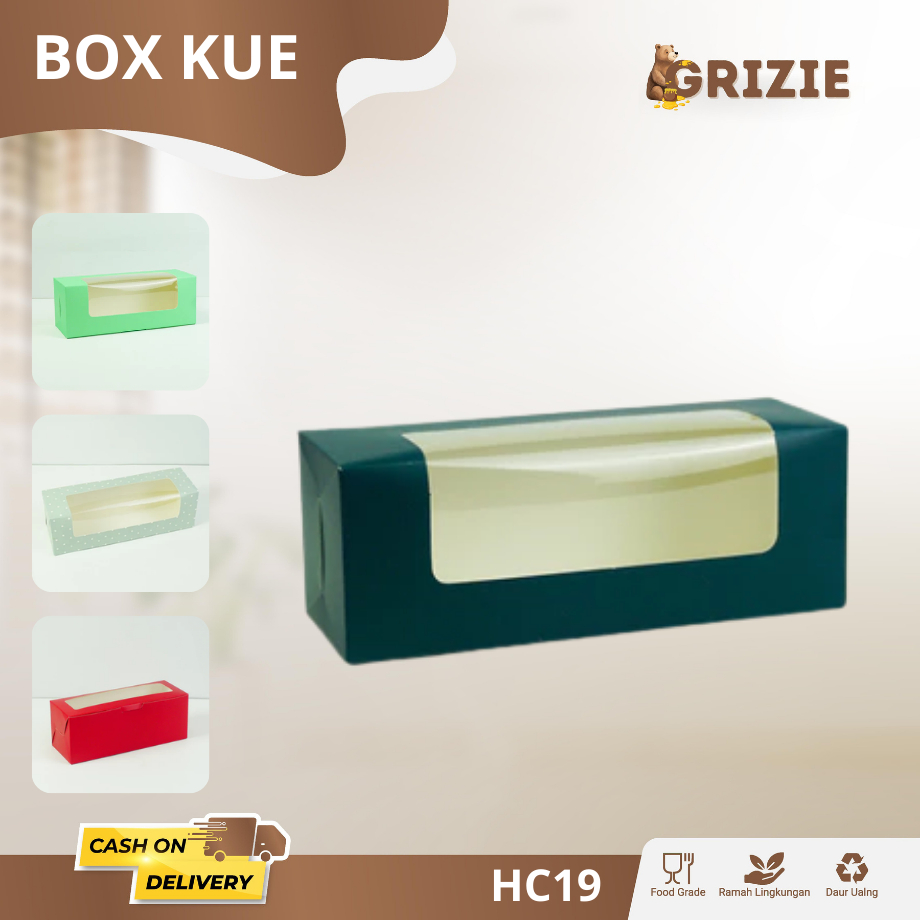 

Box Roll cake / Box Kue / Box Donat Bolen Brownies / Kotak Brownies / Kotak Roll Cake | HC19
