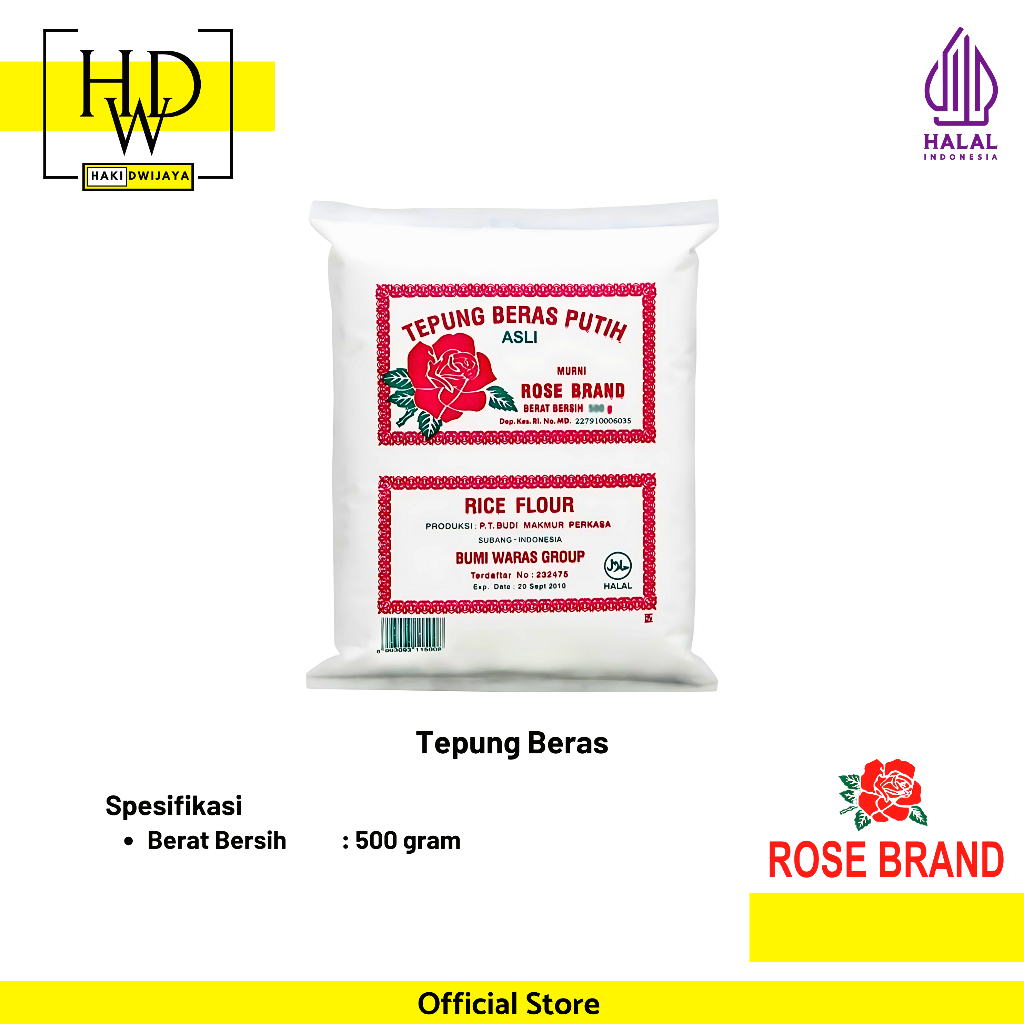 

[500 gr] Rose Brand Tepung Beras