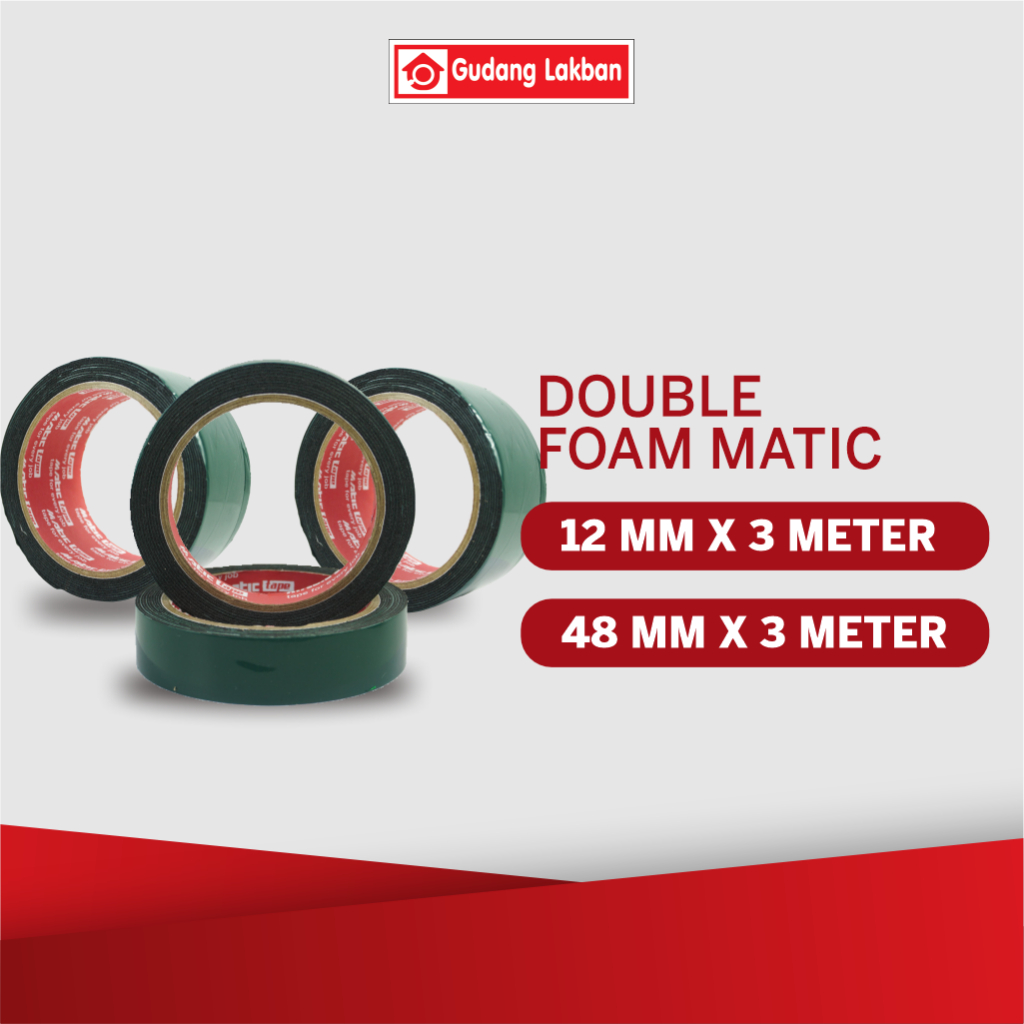 

DOUBLE FOAM MATIC ISI 6PCS