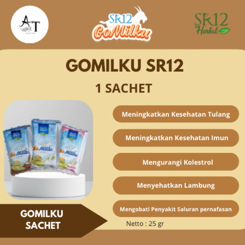 

GOMILKU SR12 KEMASAN SACHET 25gr