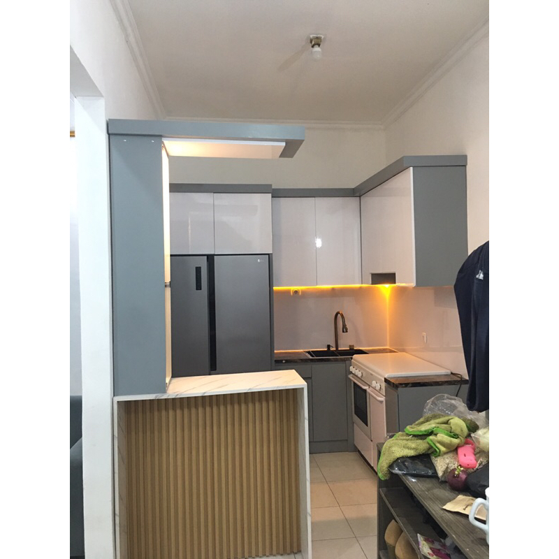 kicen set gantung untuk dapur pemeter