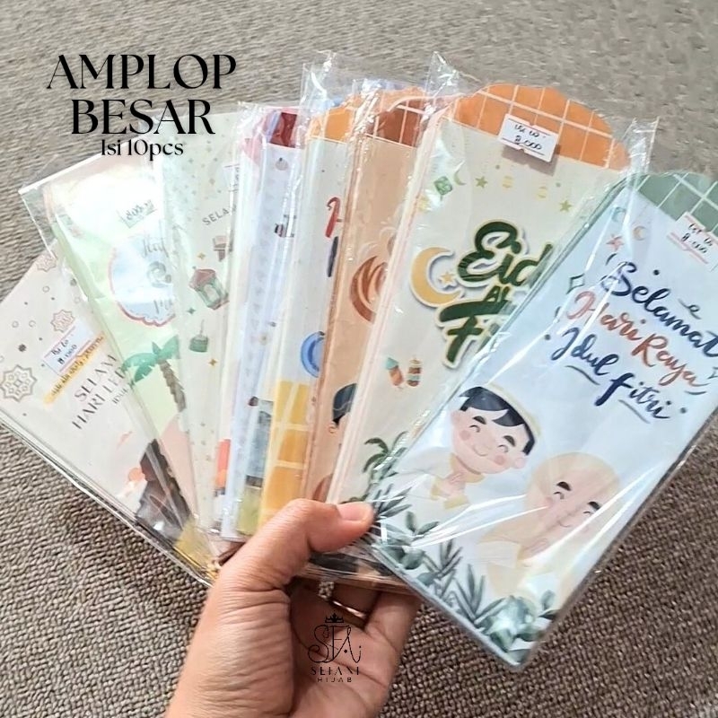 

AMPLOP LEBARAN / AMPLOP BESAR ISI 10PCS