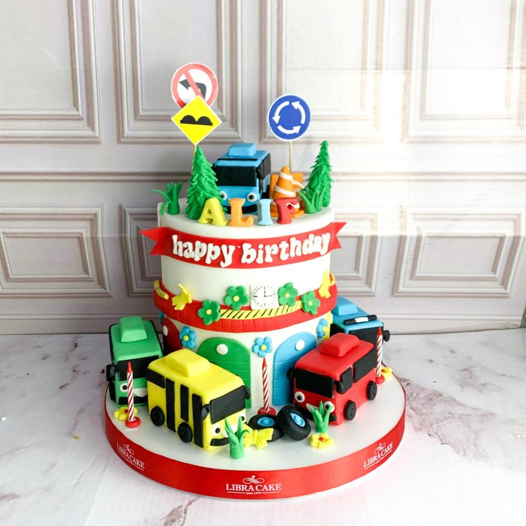 

Kue Ulang tahun/Birthday Cake/kue ultah tema tayo/Kue tayo