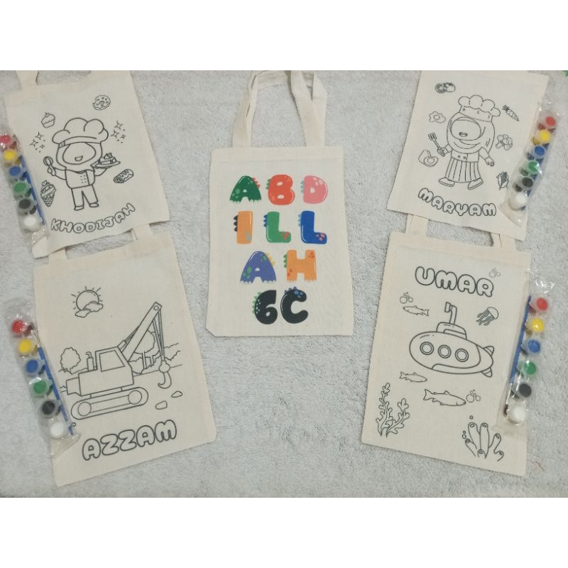 

Mewarnai Totebag Costum