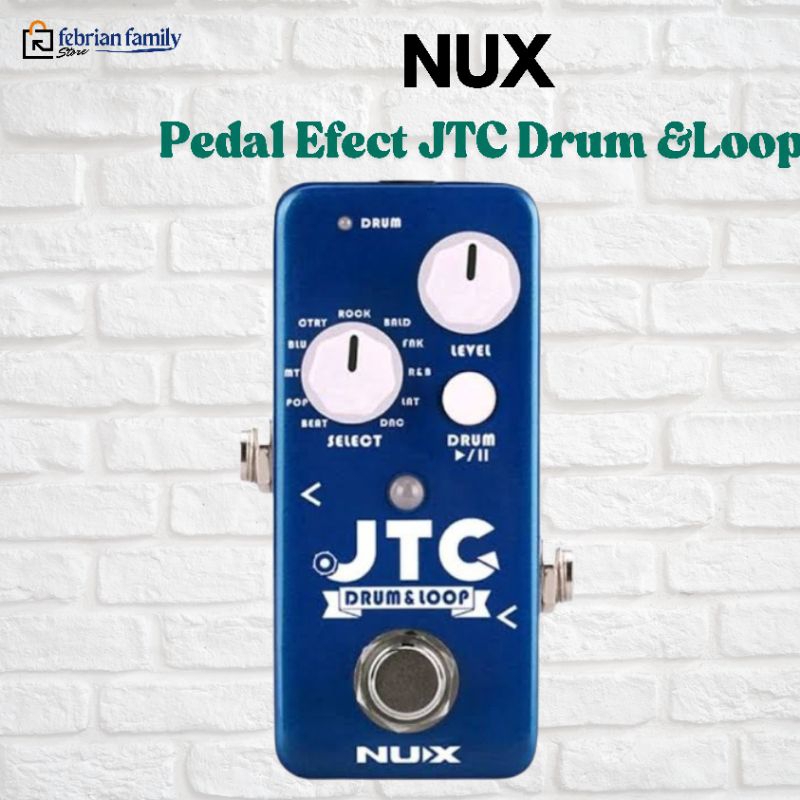 Pedal Efect NUX JTC NDL-2 / NDL2 / NDL 2 DRUM & LOOP PEDAL